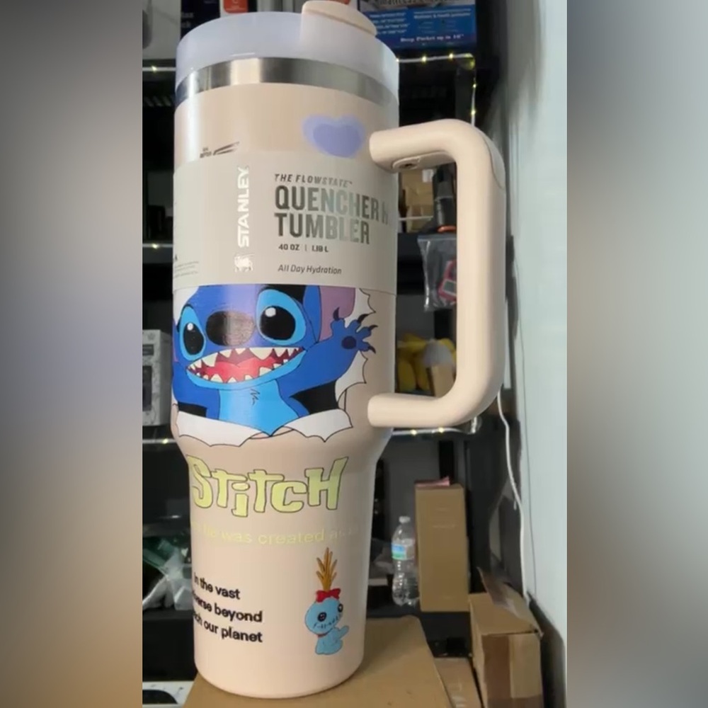 Stanley Quencher Tumbler with Blue Stitch Design
Last Special - Picture 3 of 8